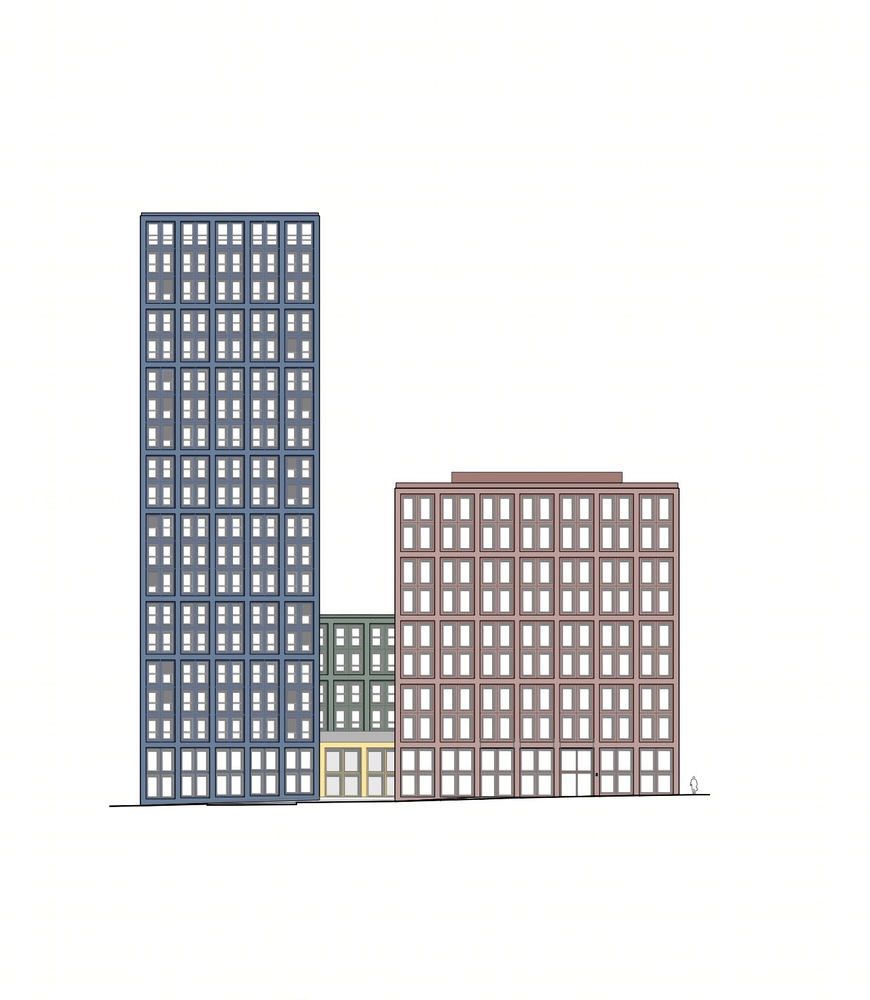 NOLISTRA Housing | 彩色城市岛屿，焕发生态活力