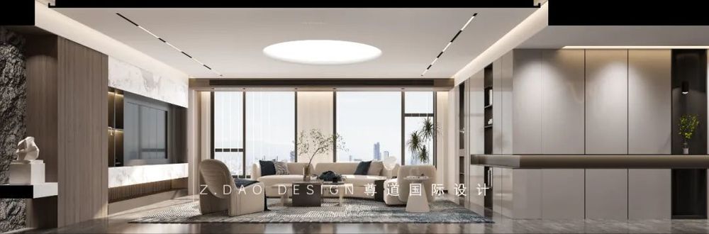 合肥旭辉花园老房翻新 | 现代风四室两厅，打造舒适宜居空间