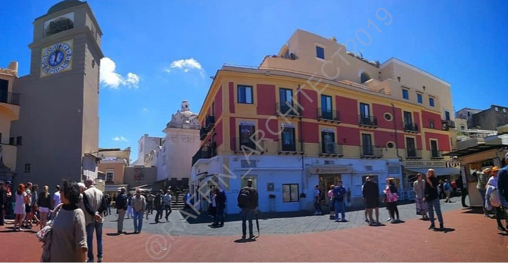 RESTAURO DI PALAZZO CERIO - CAPRI
