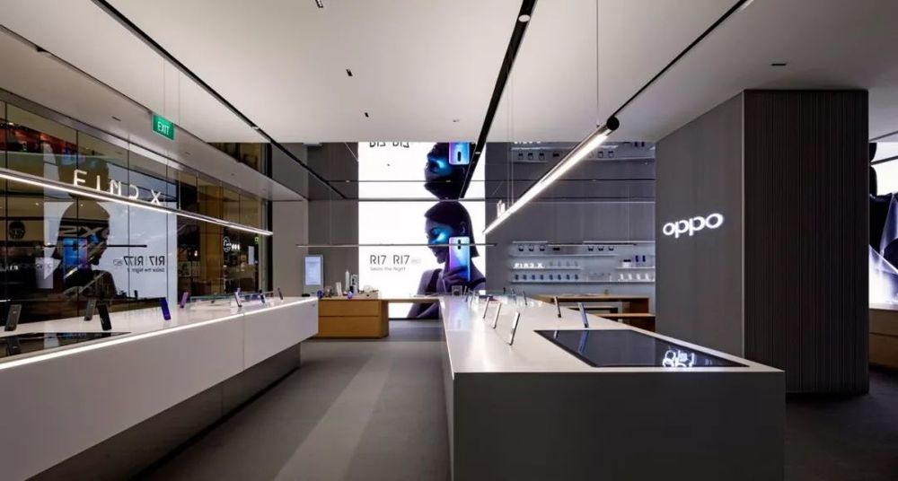 北京 OPPO 旗舰店，自然发生的空间艺术