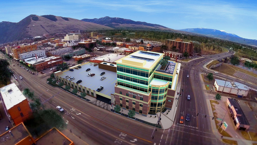 绿色银行 | Stockman Bank Missoula Downtown