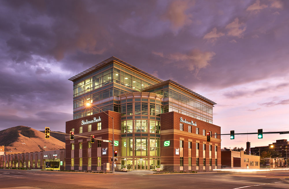 绿色银行 | Stockman Bank Missoula Downtown