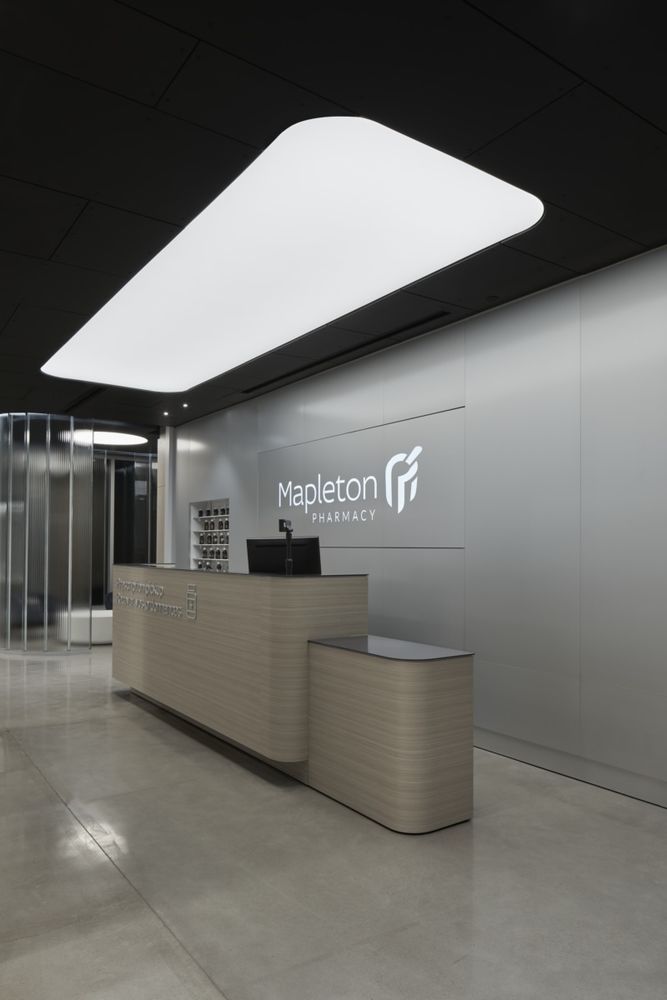 加拿大 Mapleton 药店 | 现代健康室内设计