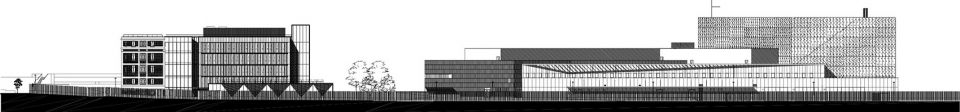 法国中央银行 La Courneuve 中心，现代室内设计融合历史遗迹