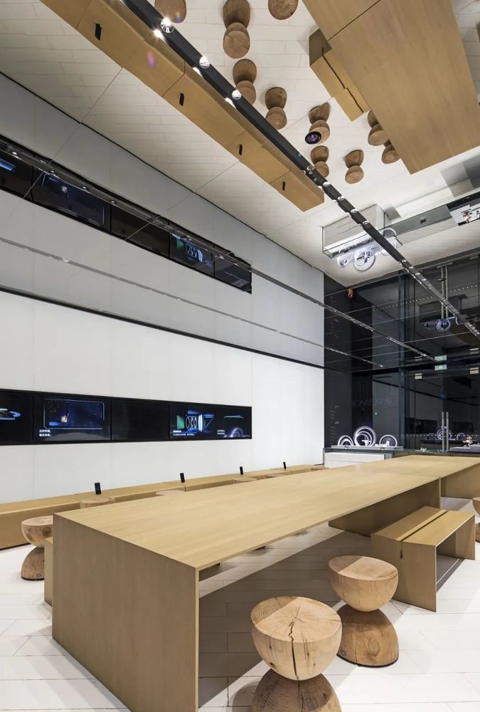 北京 OPPO 旗舰店，自然发生的空间艺术