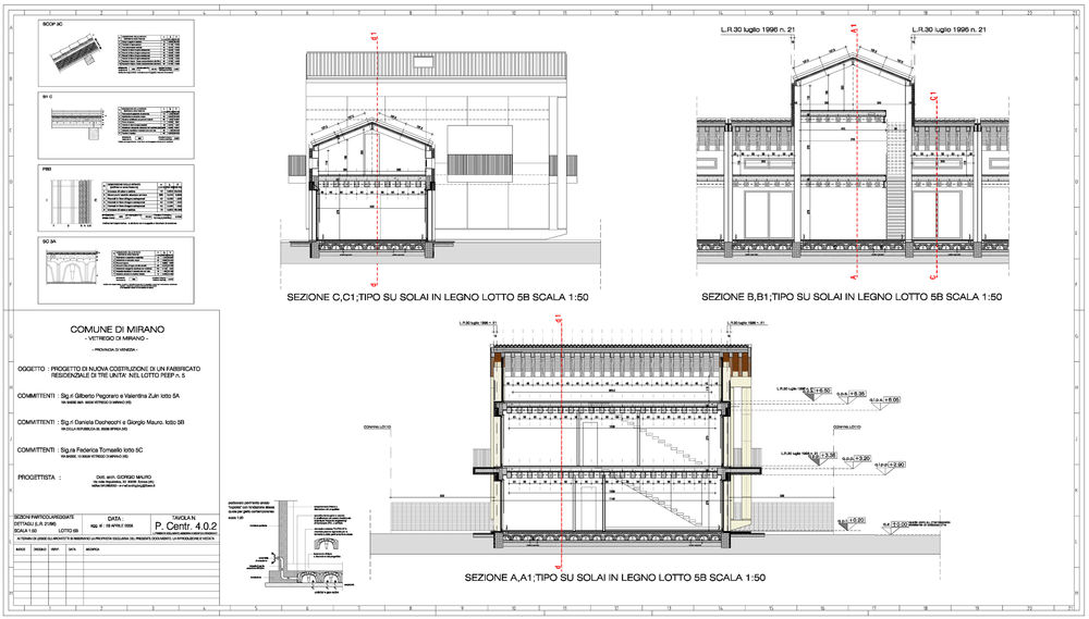 Giorgio Mauro丨别墅建筑丨Tri Ville a Mirano