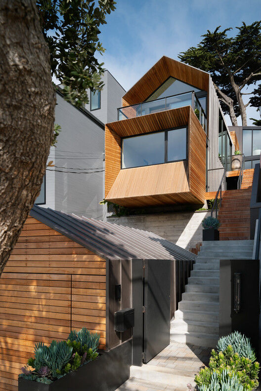 美国旧金山 Dolores Heights Residence | 和谐建筑与室内设计完美融合