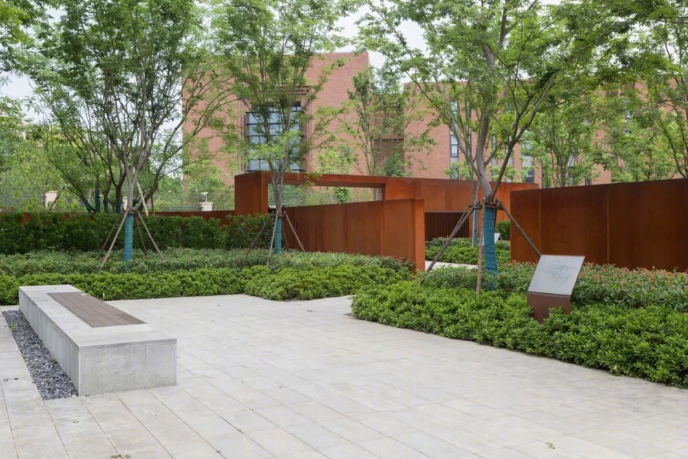 杭州劝学公园 | 绿色生态与高压线共生的设计奇迹