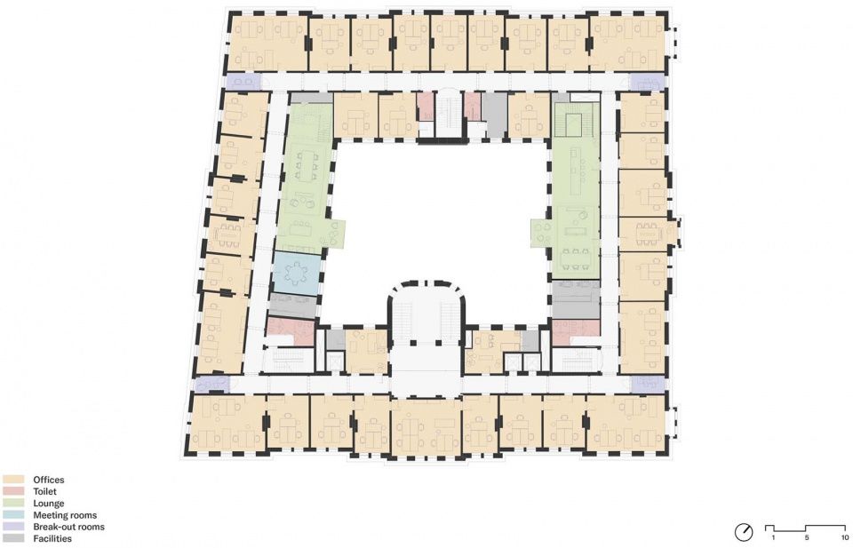 阿姆斯特丹 Droogbak 大楼翻新，历史建筑焕发新活力