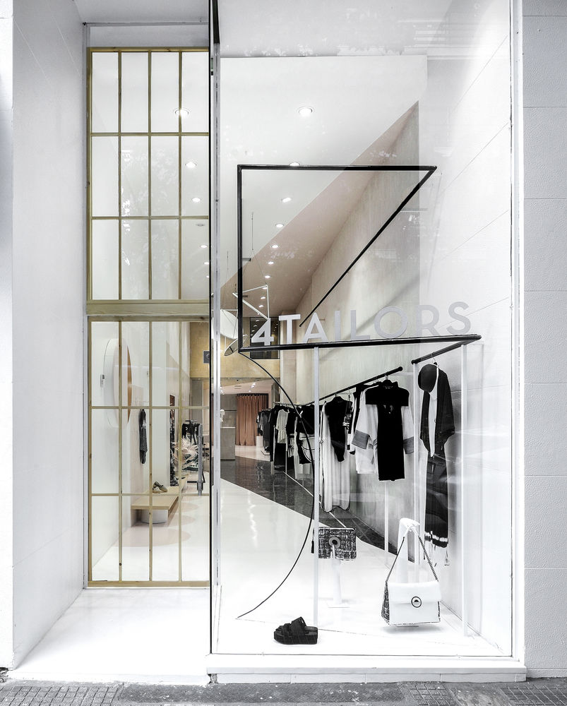 4tailors boutique | 精美简约的服装店设计