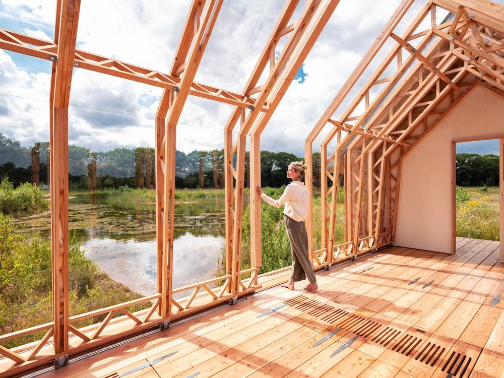 荷兰 Cabin ANNA | 灵活多变的可持续住宅设计