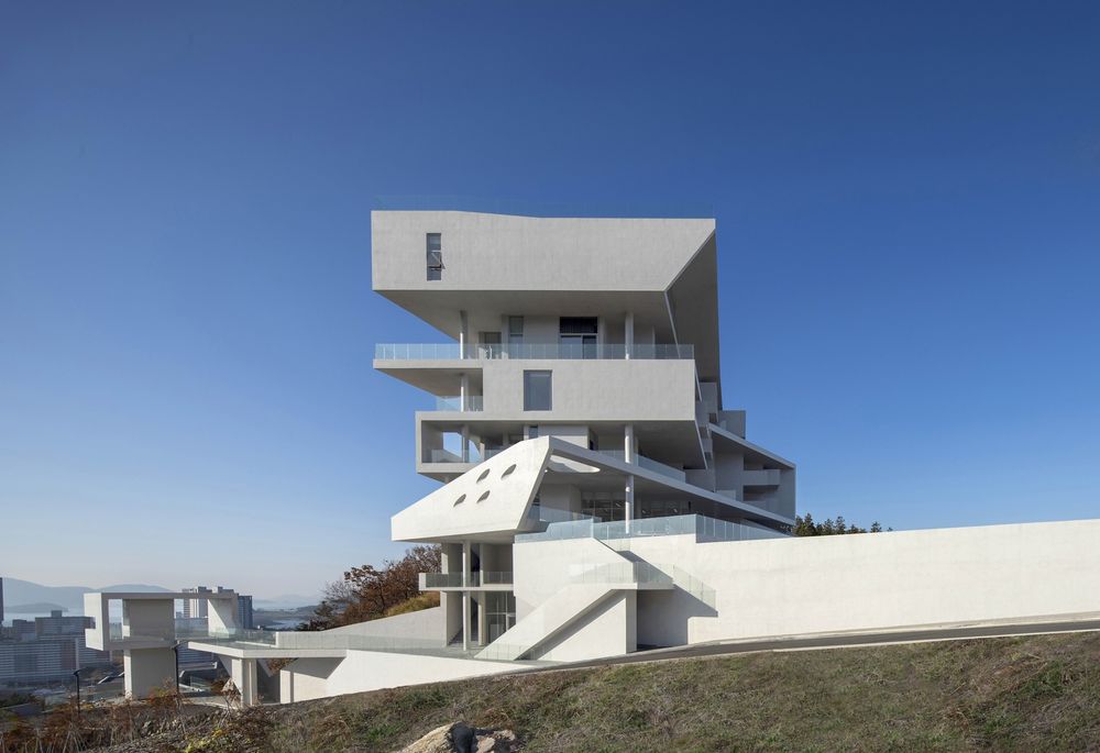 Yeosu 海洋旅游目的地 FORT & PORT 建筑设计