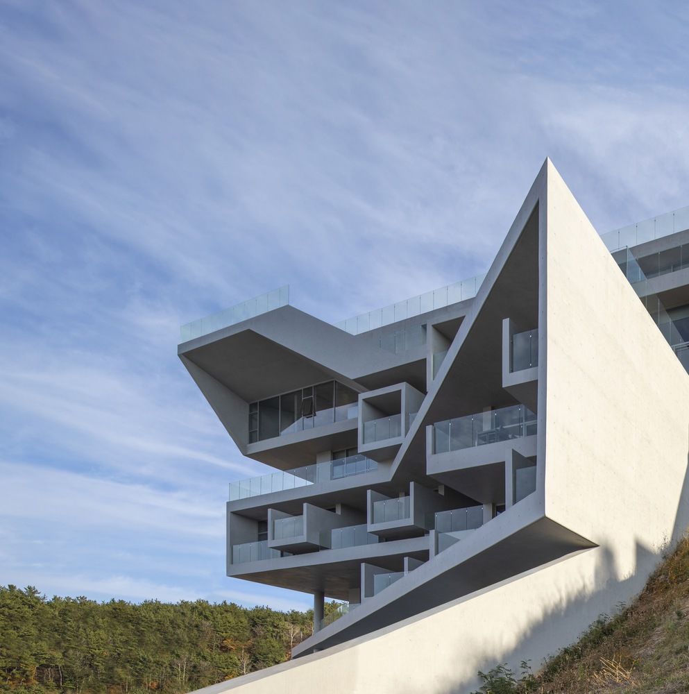 Yeosu 海洋旅游目的地 FORT & PORT 建筑设计