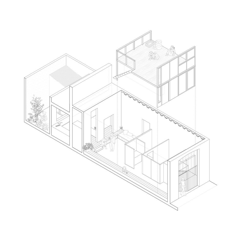 巴塞罗那卡莱斯住宅 | 旧店变温馨家园