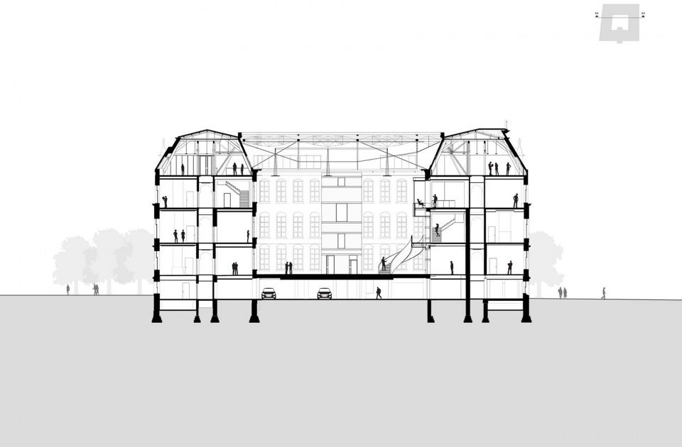 阿姆斯特丹 Droogbak 大楼翻新，历史建筑焕发新活力