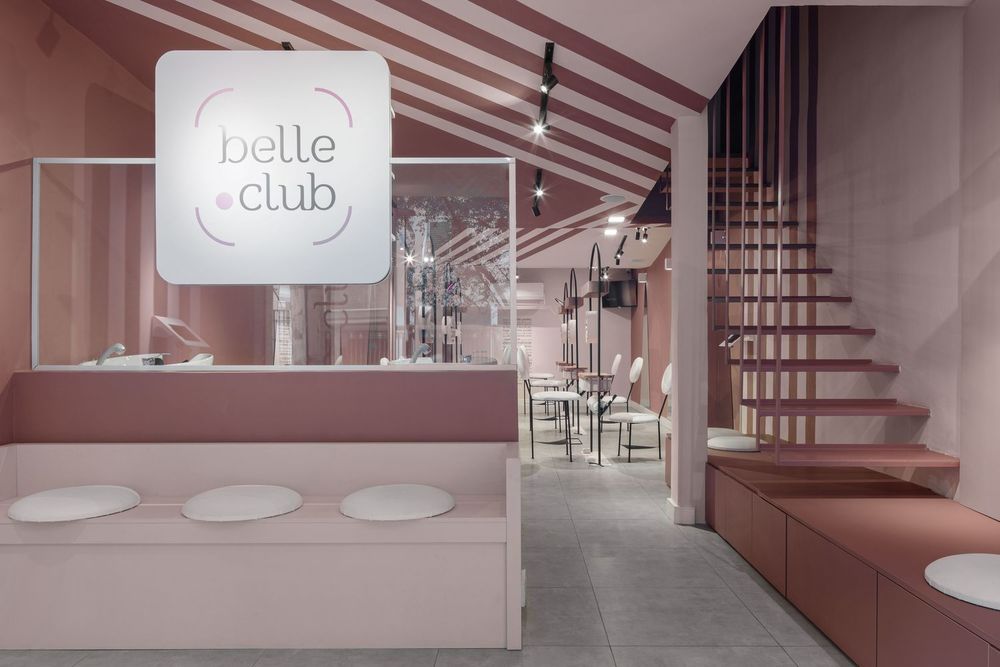 巴西 Belle.Club 美容沙龙 | 创新工作站设计颠覆传统美学