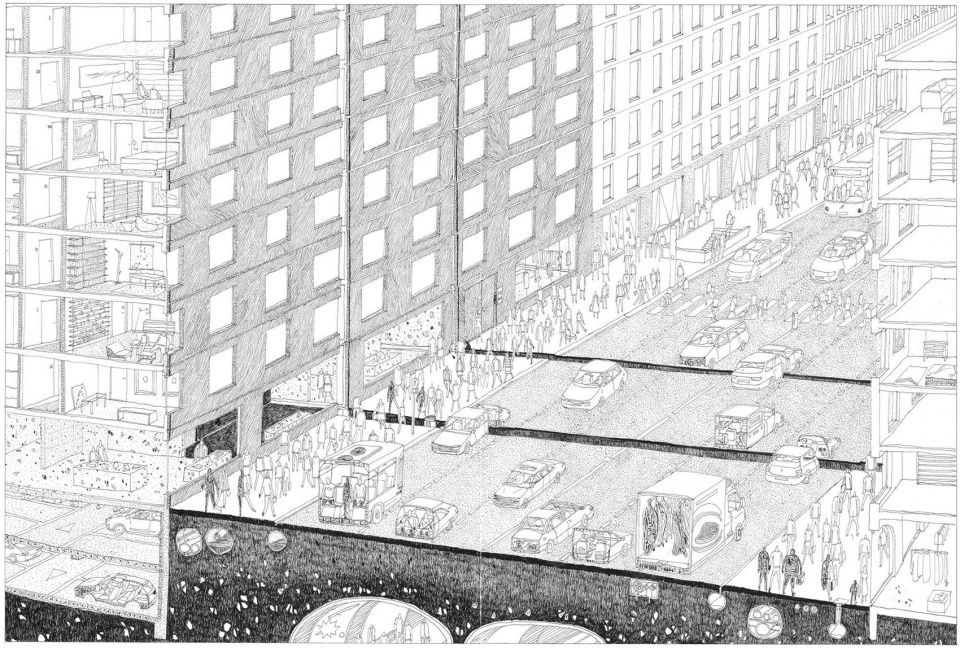城市幻象 | Clément Masurier 的城市景象