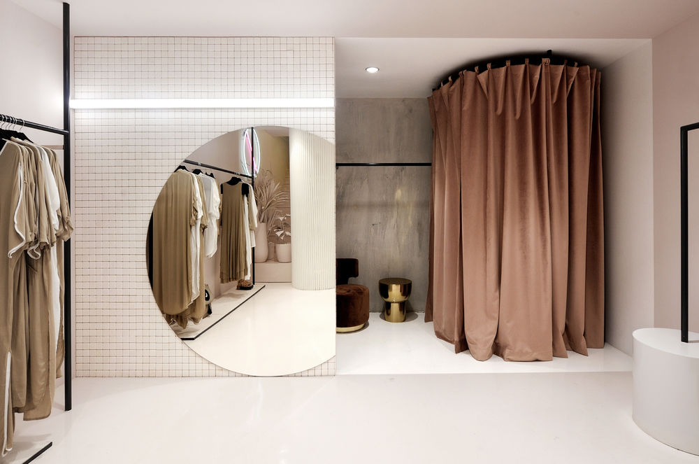 4tailors boutique | 精美简约的服装店设计