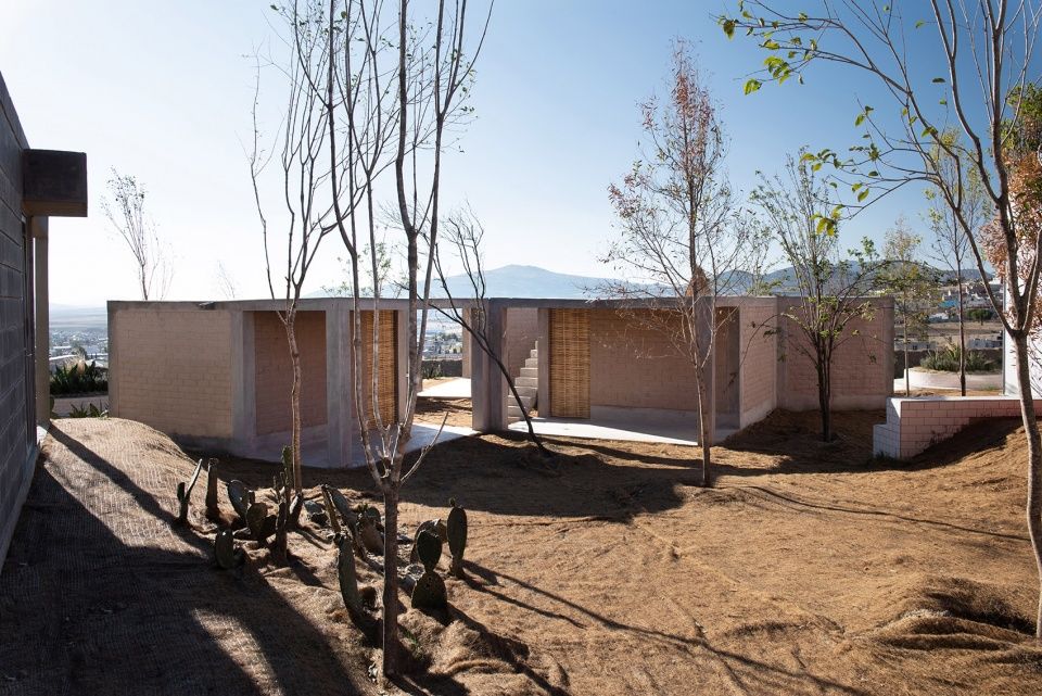 墨西哥竹制网格住宅 | 绿色环保，调节私密性