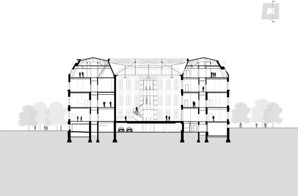 阿姆斯特丹 Droogbak 大楼翻新，历史建筑焕发新活力