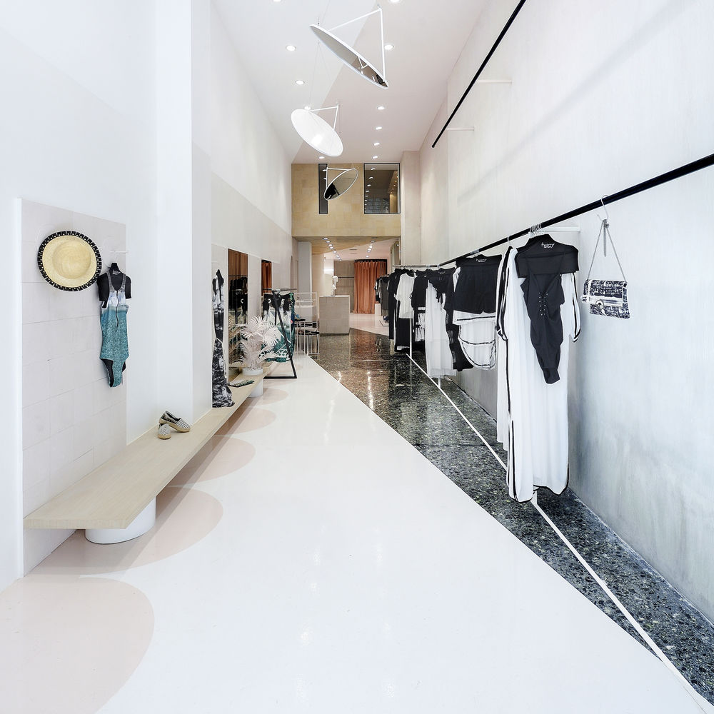 4tailors boutique | 精美简约的服装店设计