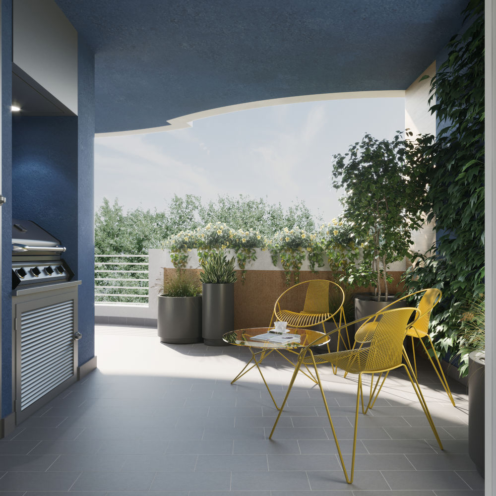 绿色环保的意大利公寓建筑——Paolo Portoghesi 的 Belvedere Le Dalie