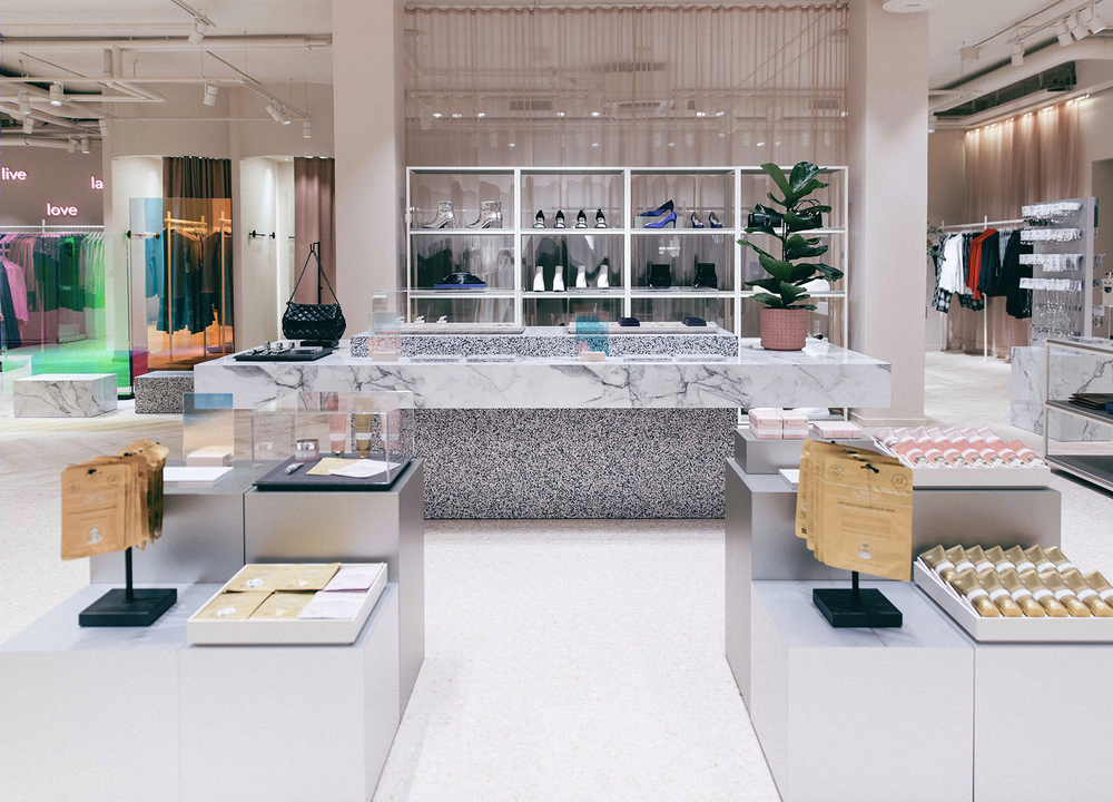 瑞典 Gina Tricot 概念店 | 材料与触觉的“博物馆”