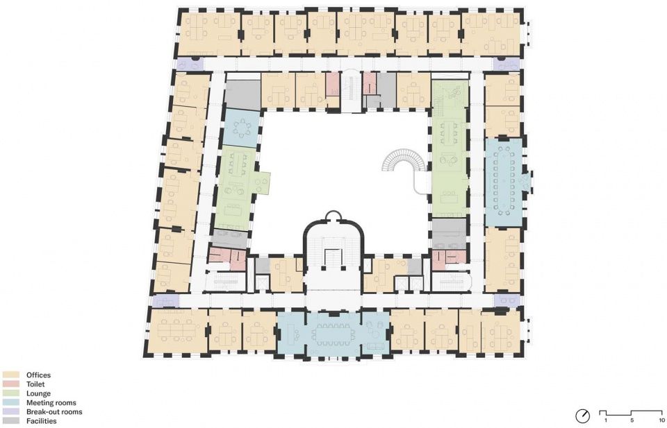 阿姆斯特丹 Droogbak 大楼翻新，历史建筑焕发新活力
