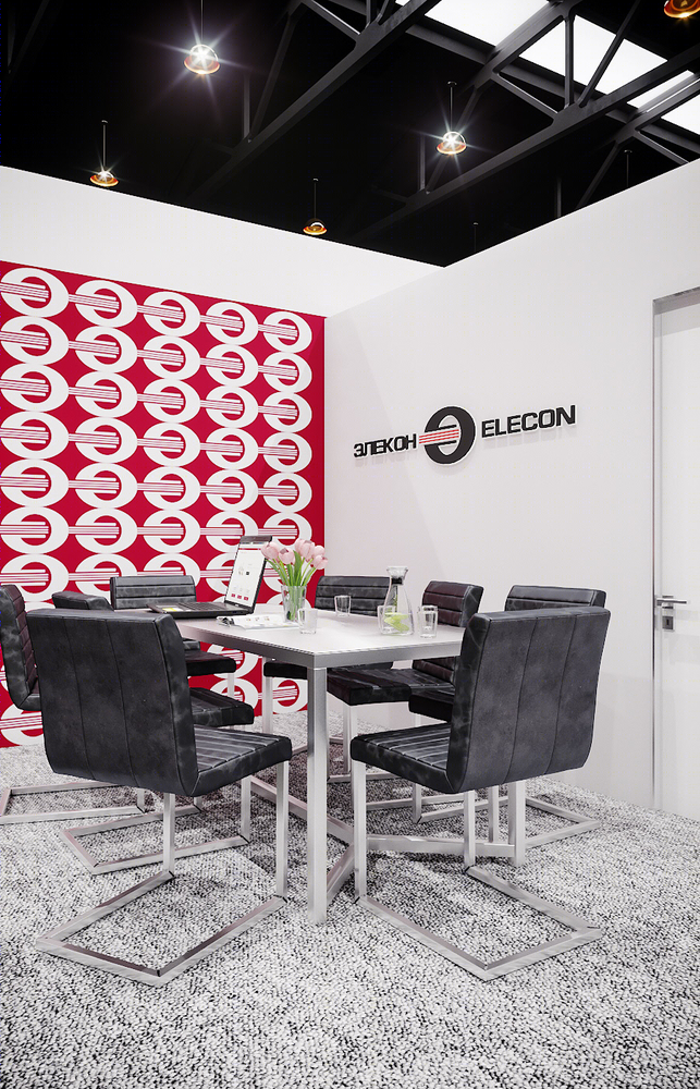 Anita Protsan丨展厅丨Exhibition stand ''Elecon''