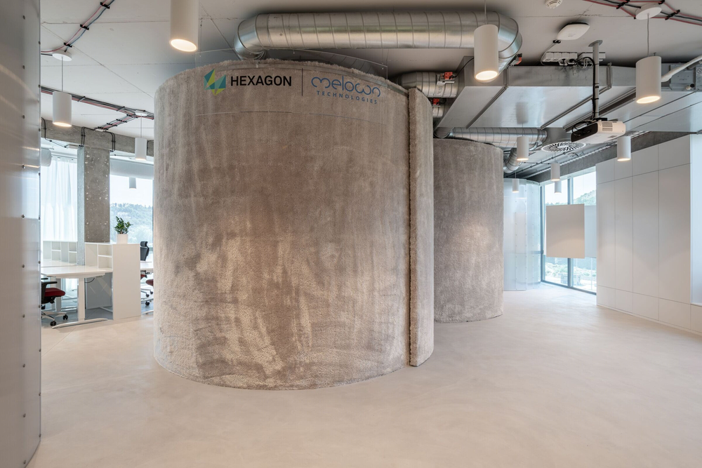 MELOWN TECHNOLOGIES SE 办公室设计 | 圆柱体功能空间与安全感过滤