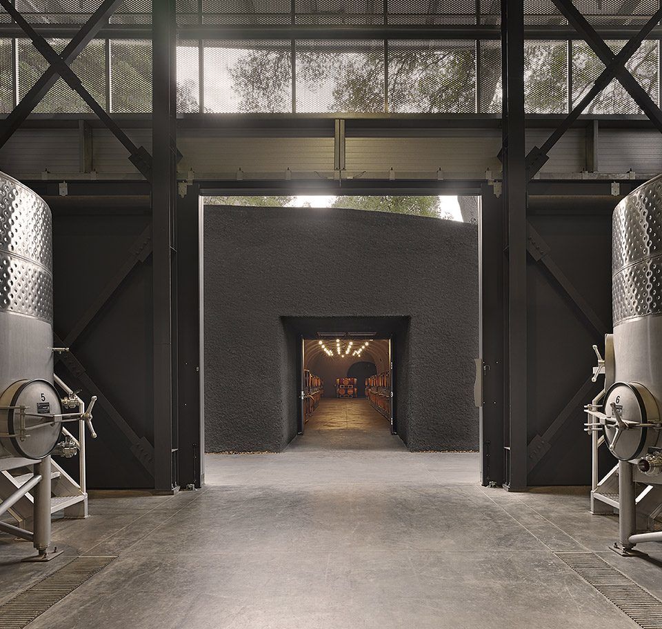 美国 Odette Estate 酿酒厂——融入自然的绿色酿酒空间