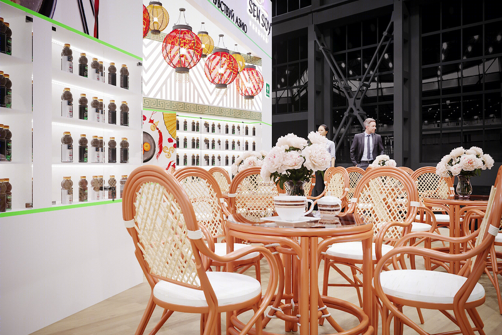 Anita Protsan丨展厅丨Exhibition stand ''Sen Soy''