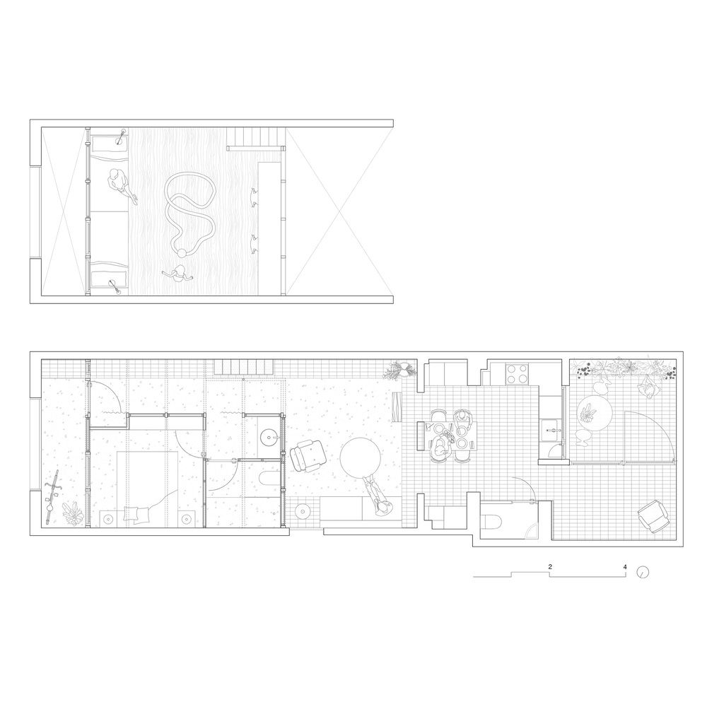 巴塞罗那卡莱斯住宅 | 旧店变温馨家园