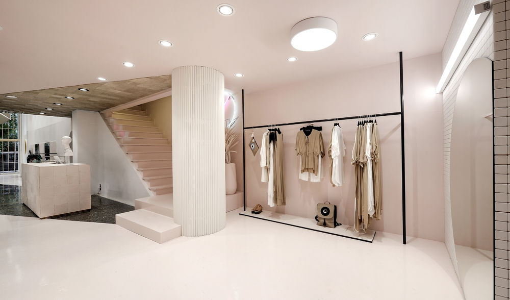 4tailors boutique | 精美简约的服装店设计