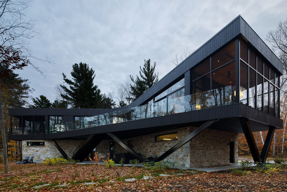 加拿大 Des Forges Residence | 自然与工业的完美融合