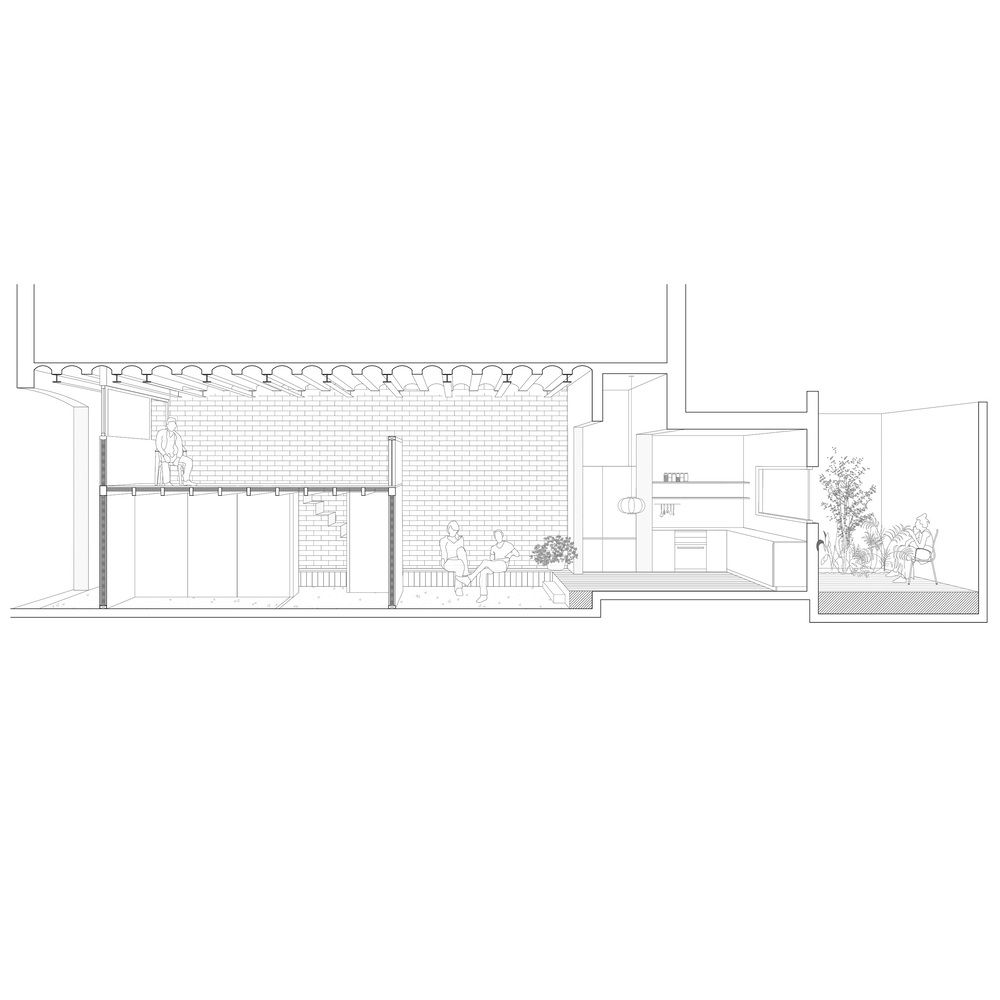 巴塞罗那卡莱斯住宅 | 旧店变温馨家园