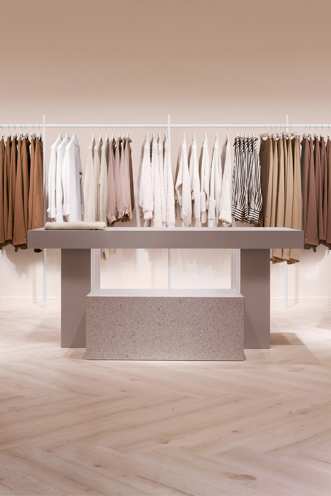 瑞典 Gina Tricot 概念店 | 材料与触觉的“博物馆”
