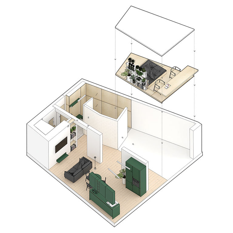 Residential apartment4 Lis Design Studio