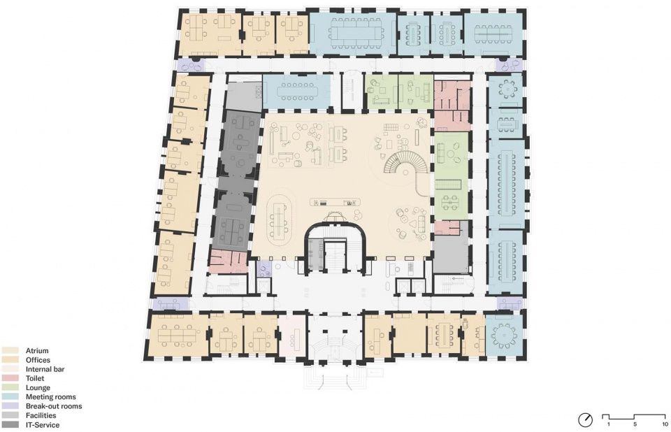 阿姆斯特丹 Droogbak 大楼翻新，历史建筑焕发新活力