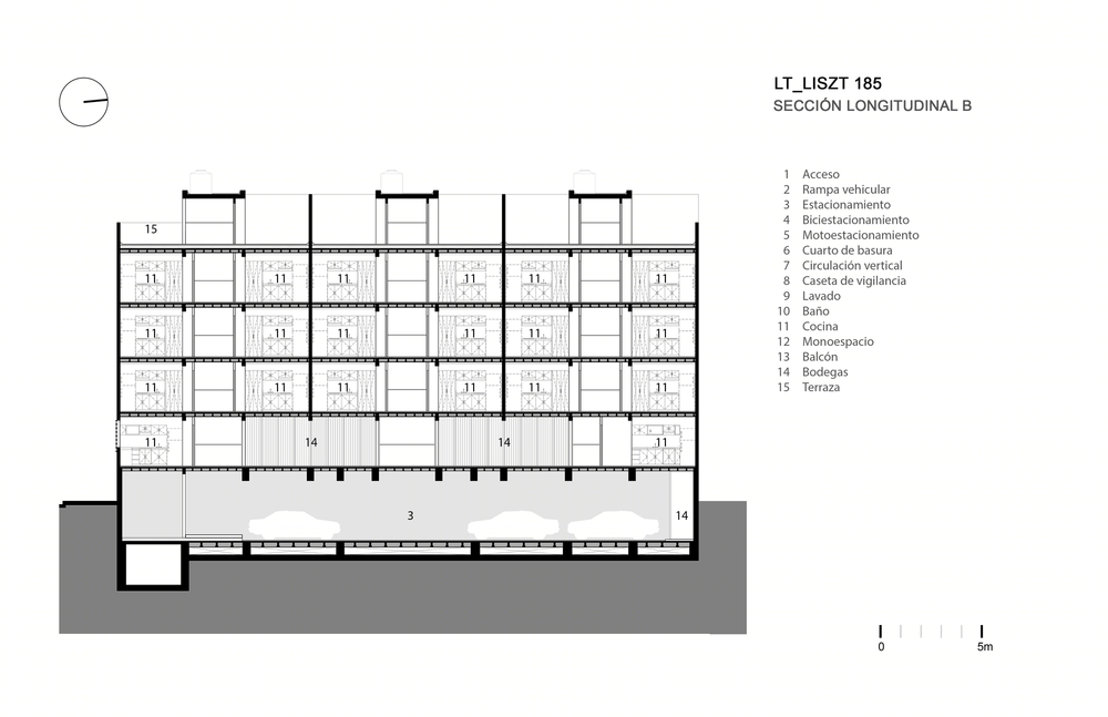 LT185 公寓 | 小巧 loft 设计，自然光与通风的完美利用