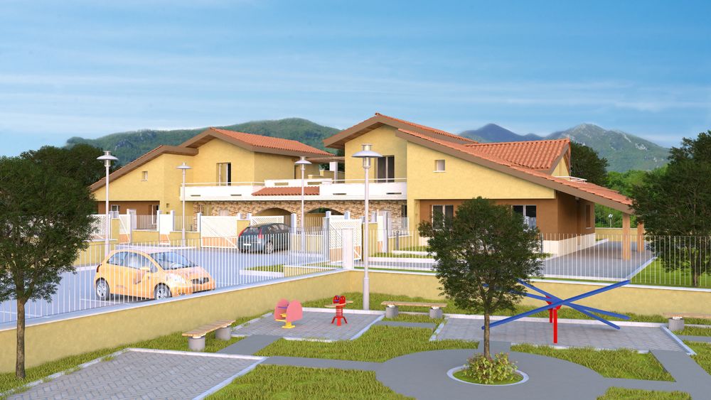 Montoro 住宅区建模