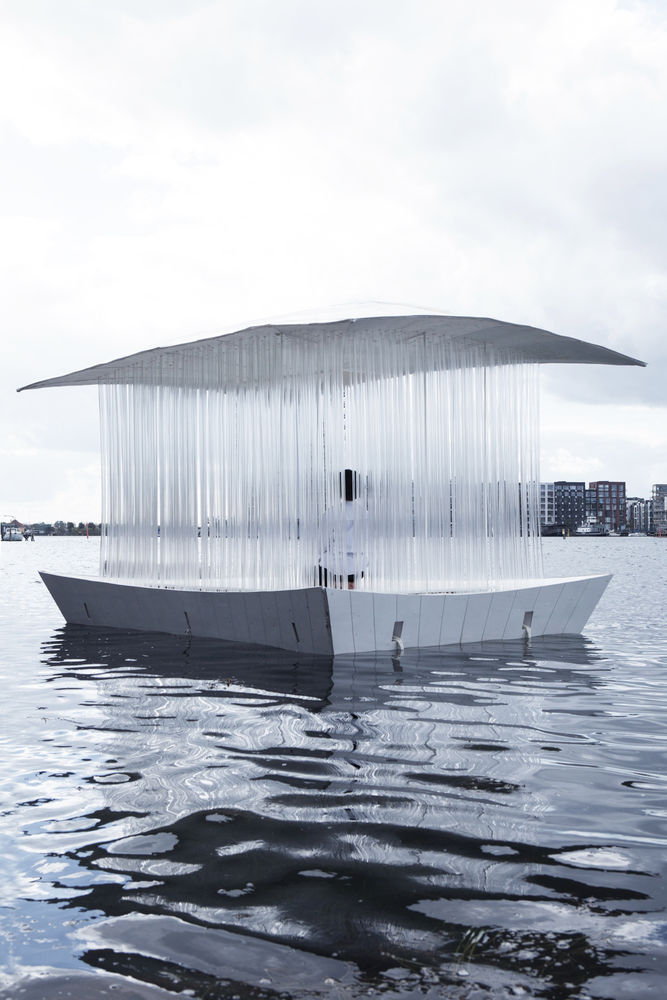 Copenhagen 水畔茶室 | 漂浮亭院的生态美学