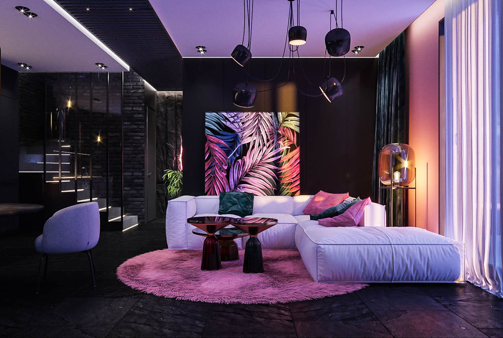 Tropical apartment Vladyslava Torhonska