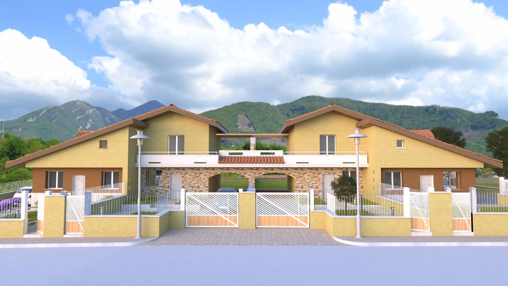 Montoro 住宅区建模