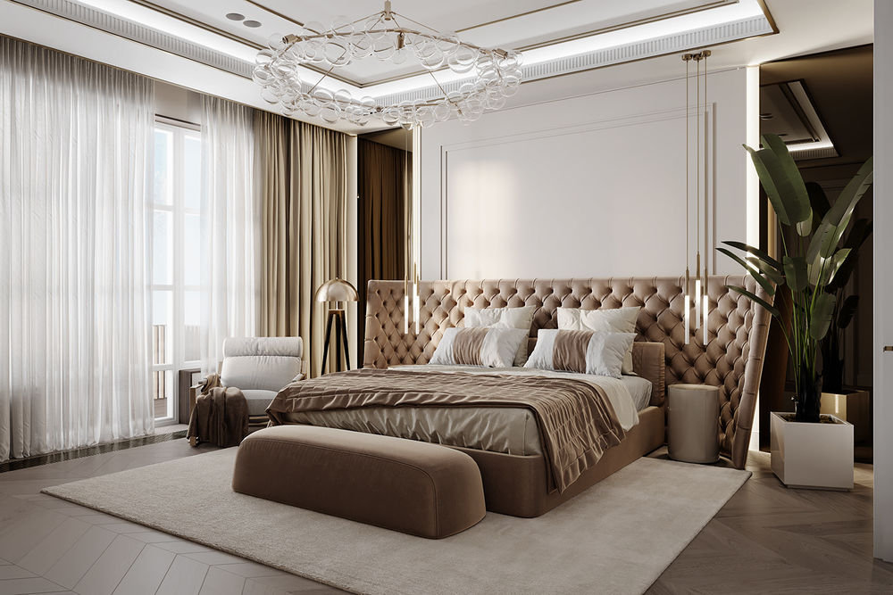 Montevil Master bedroom - bathroom Vladyslava Torhonska
