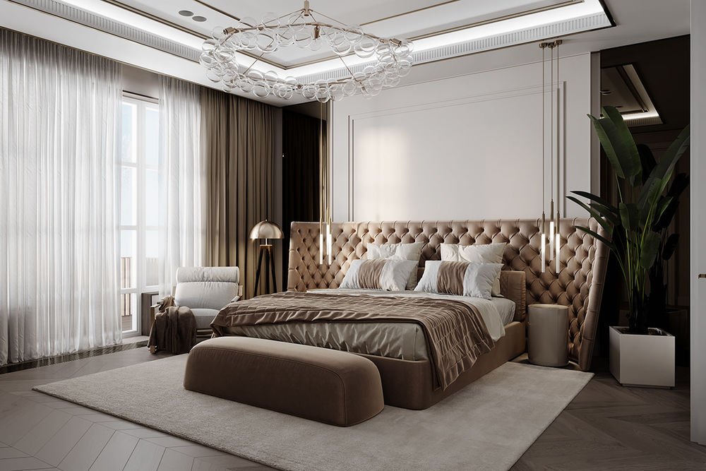 Montevil Master bedroom - bathroom Vladyslava Torhonska
