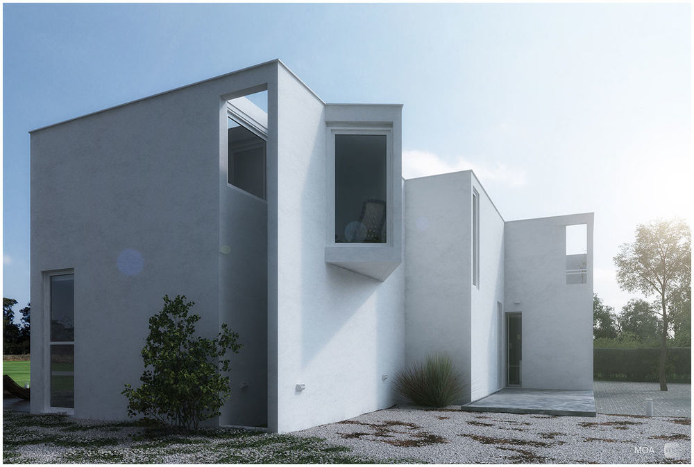 Anastasiya Gushchina丨别墅建筑丨Casa Pietro - MOA
