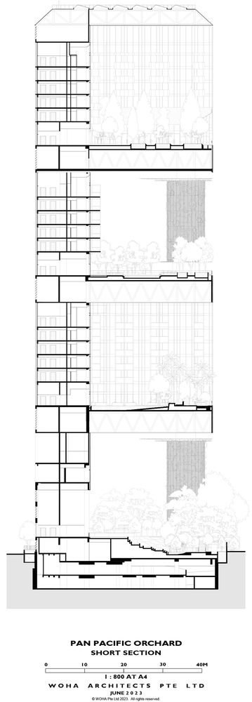 乌节泛太平洋酒店，新加坡 / WOHA