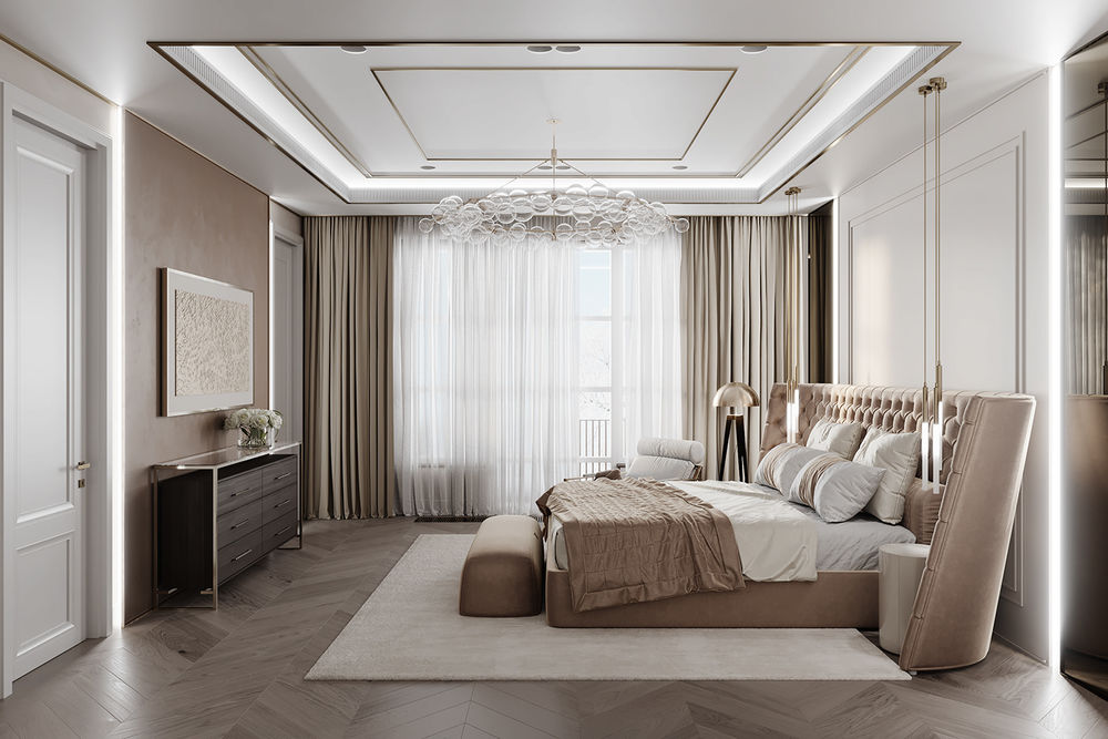 Montevil Master bedroom - bathroom Vladyslava Torhonska
