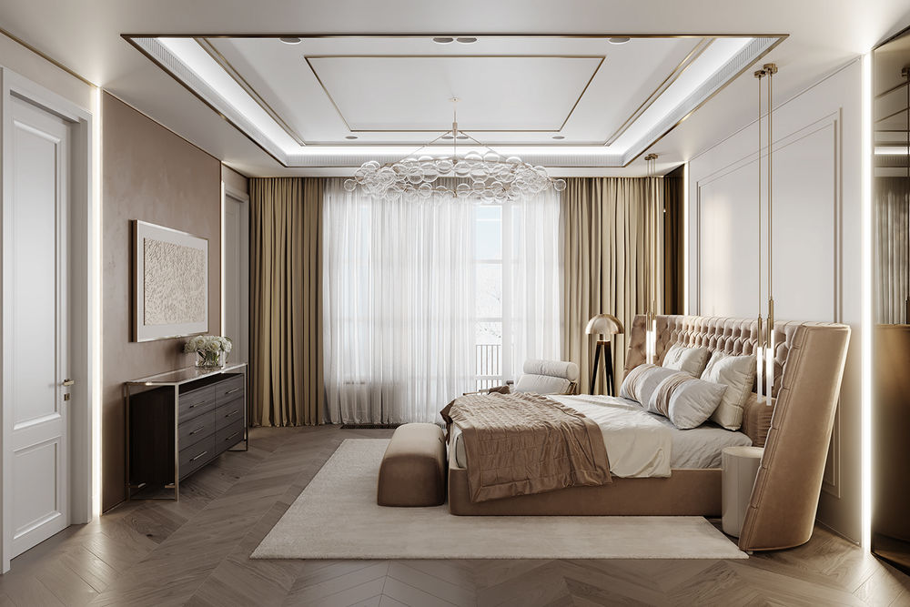 Montevil Master bedroom - bathroom Vladyslava Torhonska